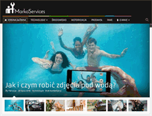 Tablet Screenshot of markoservices.pl